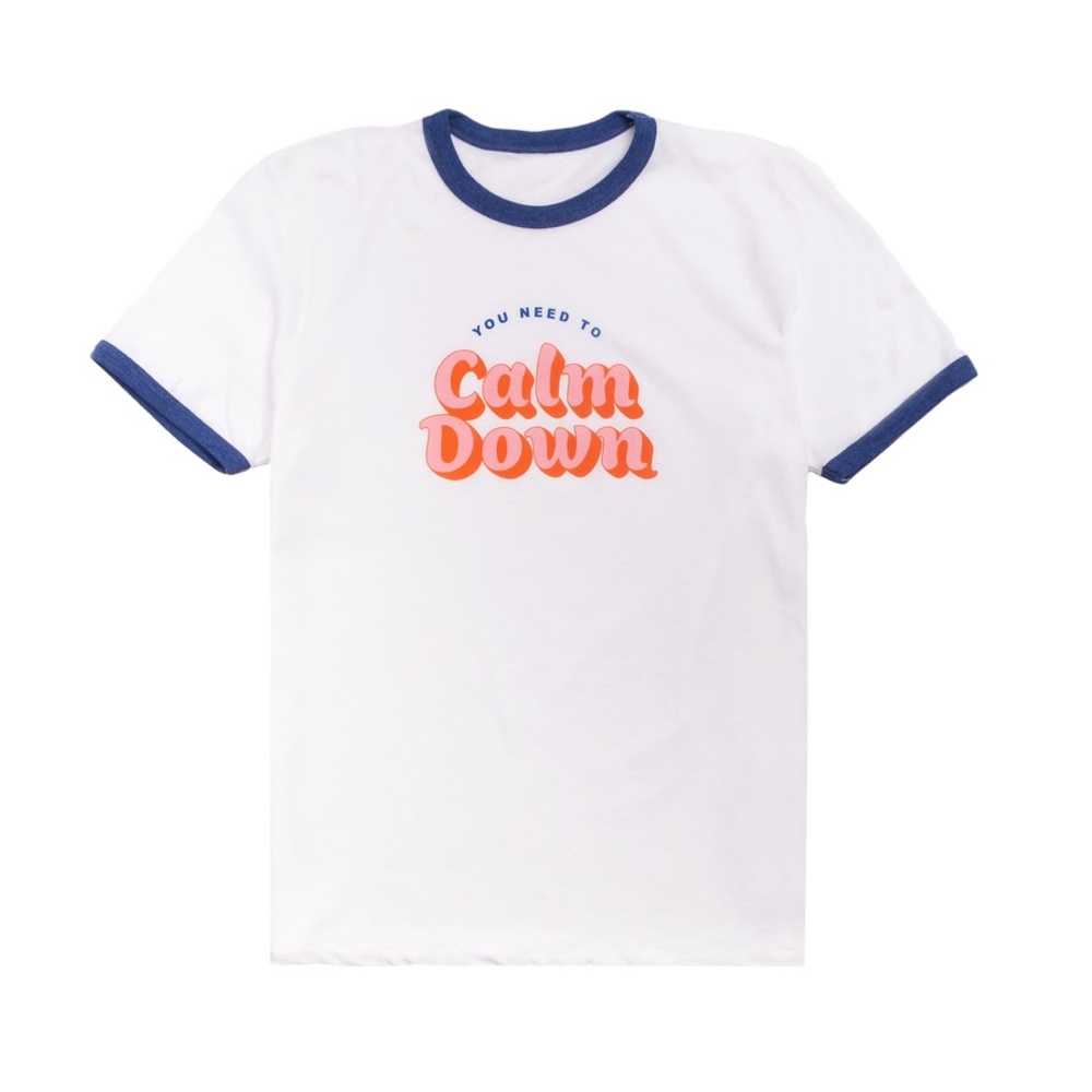 Taylor Swift “You Need To Calm Down” Ringer Tee